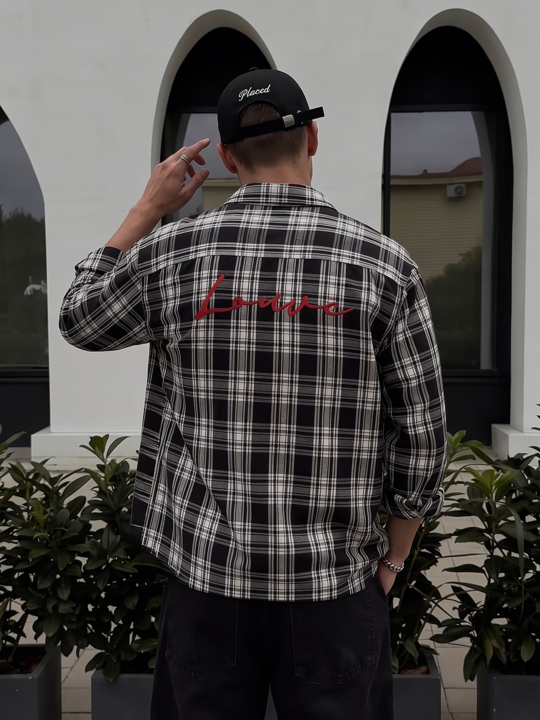 Yin Yang Check Shirt view 5