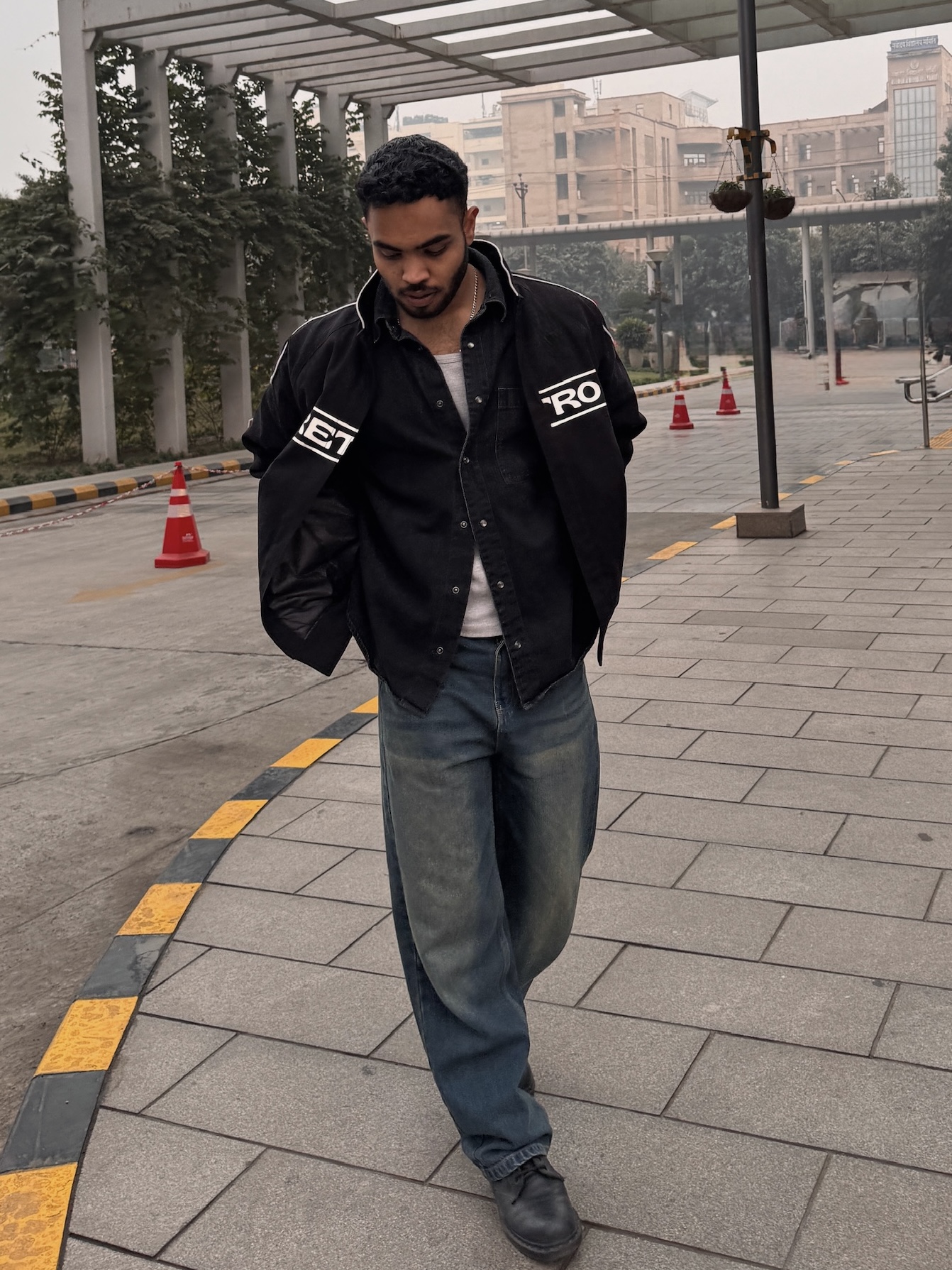 THE OUTLAW CREW VARSITY JACKET view 2